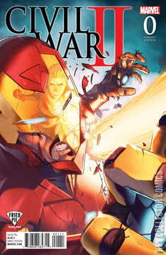 Variant Cover for Civil War II #0