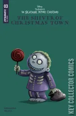 Variant Cover for The Nightmare Before Christmas: The Shiver of Christmas Town #3
