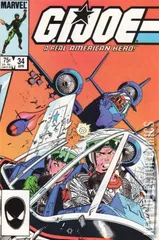 Cover for G.I. Joe: A Real American Hero #34
