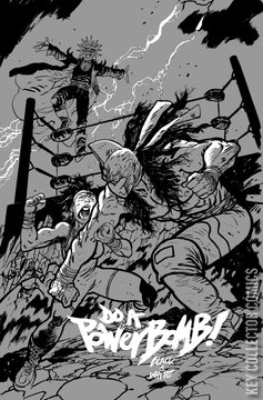 Variant Cover for Do A Powerbomb: Black & White #1