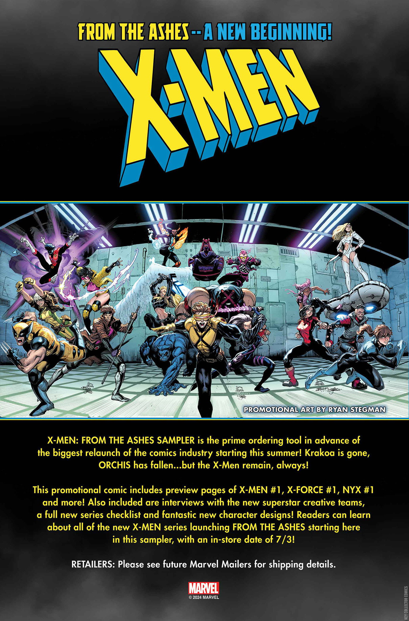 X-Men: From the Ashes Sampler by Marvel | Key Collector Comics