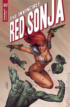 Variant Cover for Invincible Red Sonja #7