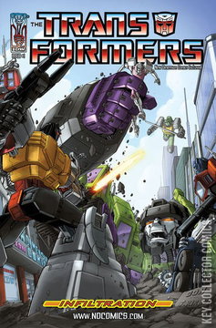 Variant Cover for Transformers: Infiltration #1