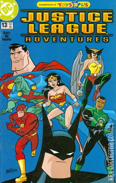 Variant Cover for Justice League Adventures #13