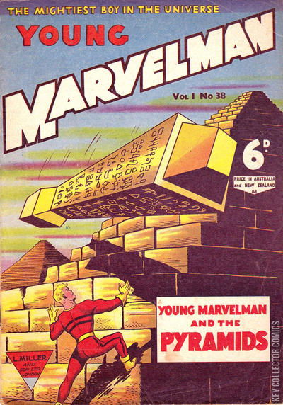 Cover art for Young Marvelman #38 