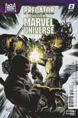 Variant Cover for Predator Kills the Marvel Universe #2