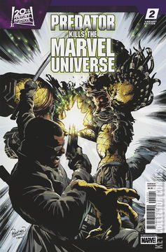 Variant Cover for Predator Kills the Marvel Universe #2