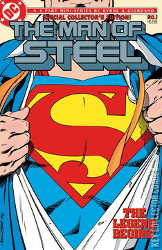 Variant Cover for Superman: The Man of Steel #1