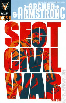 Variant Cover for Archer & Armstrong #14