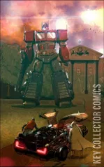 Variant Cover for Transformers / Back to the Future #1