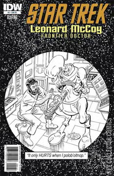 Variant Cover for Star Trek: Leonard McCoy - Frontier Doctor #4