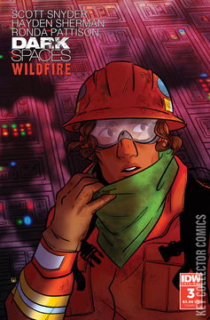 Variant Cover for Dark Spaces: Wildfire #3