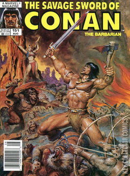 Variant Cover for Savage Sword of Conan, The #151