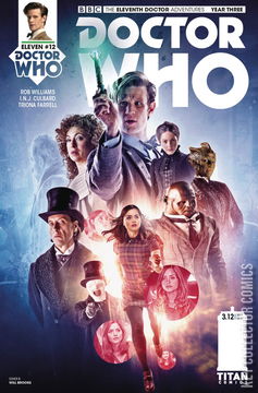 Variant Cover for Doctor Who: The Eleventh Doctor - Year Three #12