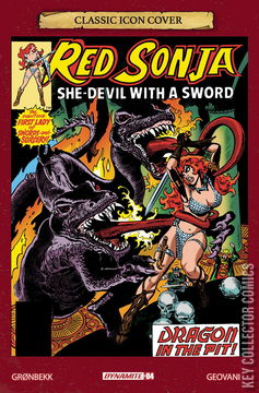 Variant Cover for Red Sonja #4