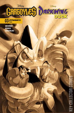 Variant Cover for Gargoyles / Darkwing Duck #3