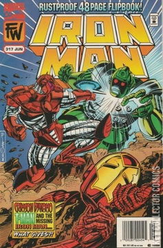 Variant Cover for Iron Man #317