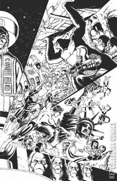 Variant Cover for Planet of the Apes / Green Lantern #1
