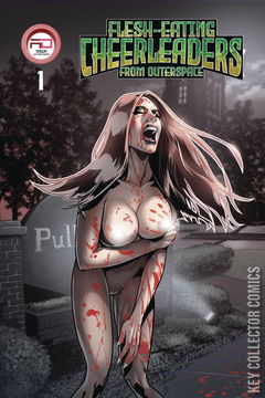 Variant Cover for Flesh Eating Cheerleaders From Outer Space #1