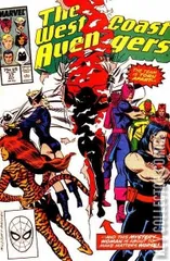 Cover for West Coast Avengers #37