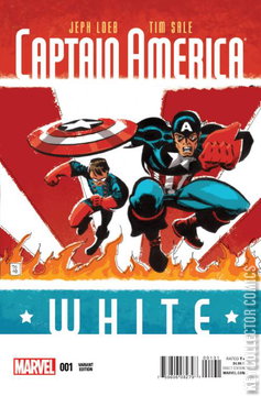 Variant Cover for Captain America: White #1
