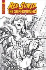 Variant Cover for Red Sonja: The Superpowers #4