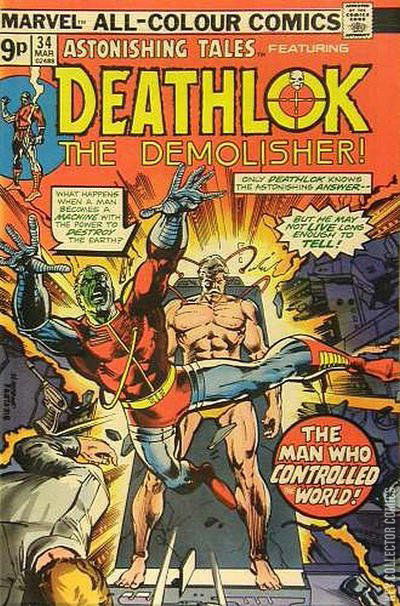 Variant Cover for Astonishing Tales #34