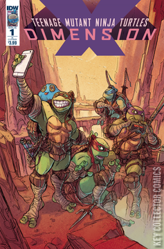 Variant Cover for Teenage Mutant Ninja Turtles: Dimension X #1