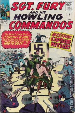 Variant Cover for Sgt. Fury and His Howling Commandos #9