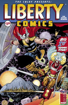 Variant Cover for CBLDF Presents Liberty Comics #1