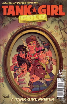 Variant Cover for Tank Girl: Gold #4