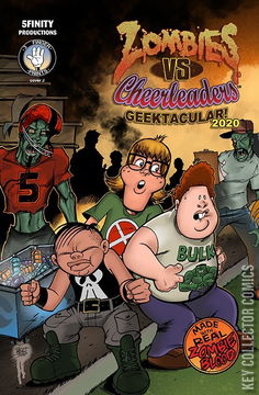 Variant Cover for Zombies vs. Cheerleaders Geektacular #1