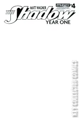 Variant Cover for The Shadow: Year One #4