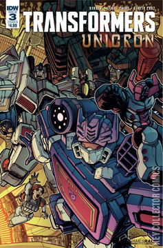 Variant Cover for Transformers: Unicron #3