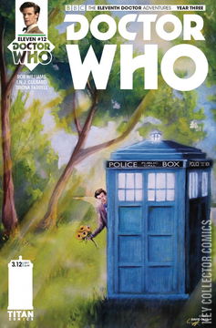 Variant Cover for Doctor Who: The Eleventh Doctor - Year Three #12