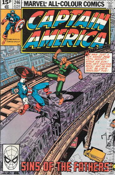 Variant Cover for Captain America #246