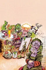 Variant Cover for Madballs vs. Garbage Pail Kids: Slime Again #2