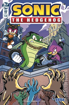 Variant Cover for Sonic the Hedgehog #17