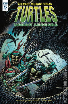 Variant Cover for Teenage Mutant Ninja Turtles: Urban Legends #5