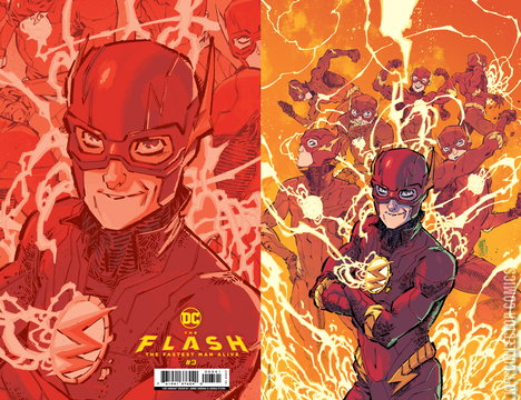 Variant Cover for Flash: The Fastest Man Alive #3