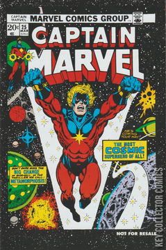 Variant Cover for Captain Marvel #25