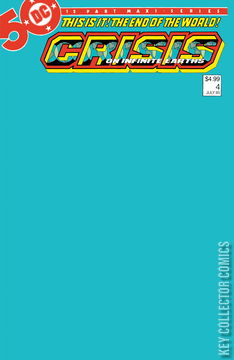 Variant Cover for Crisis on Infinite Earths #4