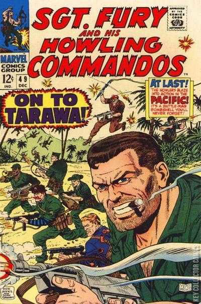 Cover art for Sgt. Fury and His Howling Commandos #49
