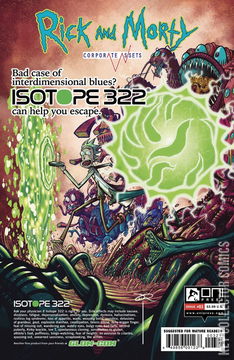 Variant Cover for Rick and Morty: Corporate Assets #3