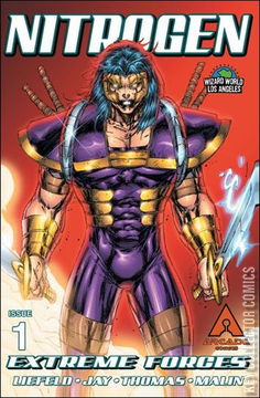 Variant Cover for Nitrogen: Extreme Forces #1
