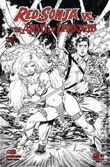 Variant Cover for Red Sonja vs. The Army of Darkness #1