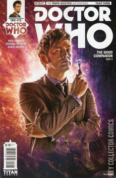 Variant Cover for Doctor Who: The Tenth Doctor - Year Three #12