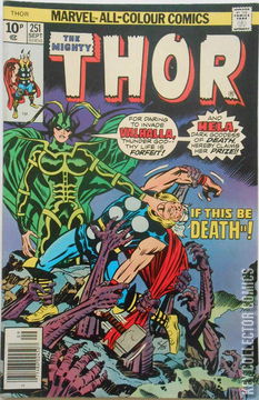 Variant Cover for Thor #251