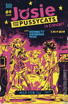 Variant Cover for Josie and the Pussycats #4