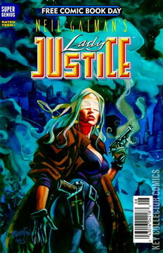 Variant Cover for Neil Gaiman's Lady Justice #2